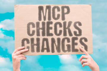 Obraz premium “MCP Checks Changes” Supply-chain integrity ensures MCP components aren’t tampered by malicious actors. SUPPLY. INTEGRITY. SIGNATURE. VERIFY. TRUST. CHAIN. SECURE.
