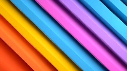 An abstract background of vibrant diagonal lines in a variety of vivid colors, creating a modern and geometric pattern.