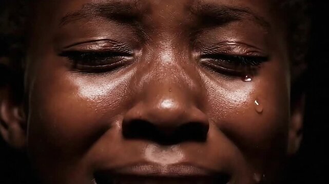 Teenage girl crying with intense anguish and heartbreak, expressing betrayal and sorrow in an emotional close-up.