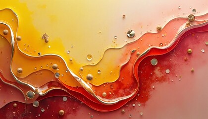 abstract digital art piece appears to made up of different colors and shapes