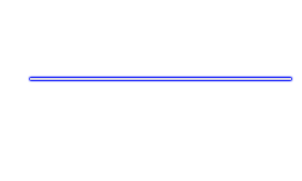 
Neon Blue Light Bar - Abstract Blue Light Line on White png image