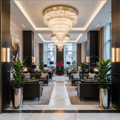 Luxurious Lobby Interior