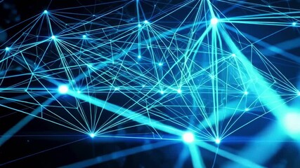 Abstract network technology background digital connection structure future innovation data 3d - Powered by Adobe