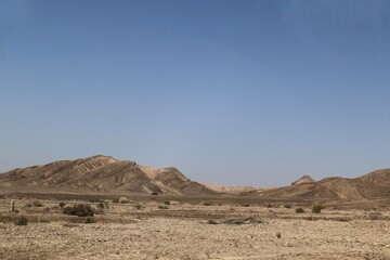 Arava desert landscape photography 