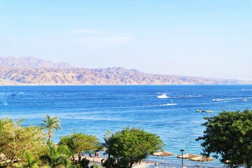 view of the bay of Red sea 