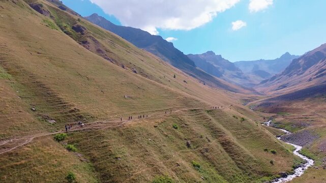 rize kackar mountain trekking drone