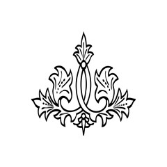 unique design with white background