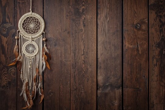 Background featuring a dream catcher