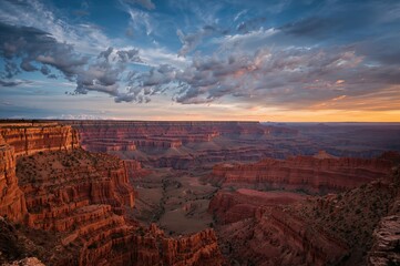 A strange and vivid arid terrain characterized by towering cliffs and expansive views.