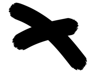 A completely black image with a few small white spots scattered in the darkness of the frame space