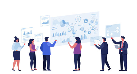 Empowering Diverse Professionals: A Unified Team Representing Modern Business Innovation and Inclusion