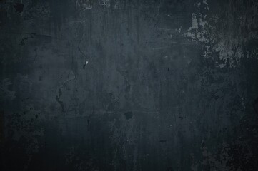 Obraz premium Loft-inspired dark concrete surface pattern, spooky Halloween theme, eerie horror texture wide banner