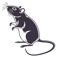 vector image of a cat