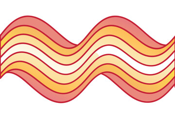 Abstract Wave Pattern with Warm Tones Ideal for Backgrounds and Creative Designs featuring soft hues and fluid shapes