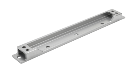 Metal linear guide rail for heavy machinery applications  