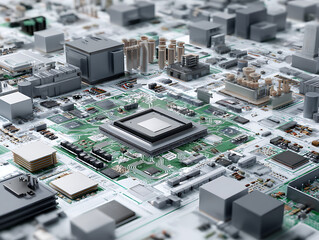 tech motherboard digital electronic circuit design