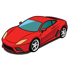 red sports car