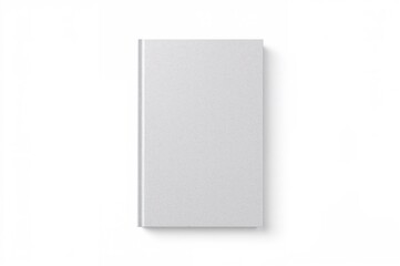 Stack of blank hardcover books, viewed from above. Isolated white background catalog and textbook mockup.