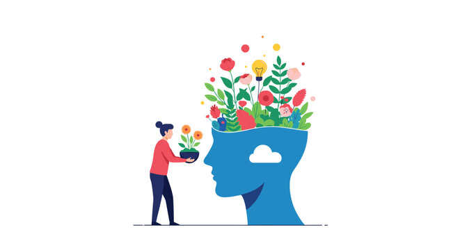 Cultivating a positive mindset nurturing growth and well being through thoughtful planting