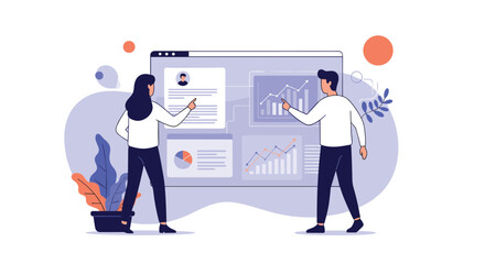 Business analytics and data visualization for strategic decision making in a digital marketing context