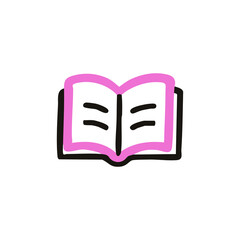 Cute cartoon cat with butterfly wings