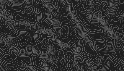 Fototapeta premium Abstract Topographic Lines Pattern Background.