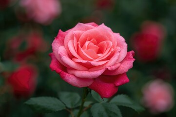 Floral summer backdrop with soft rose petals and textured garden vibes