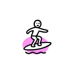 Three small cartoon puppies in profile view