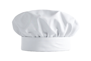 White chef's hat, full view (1)