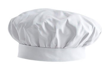 White chef's hat,  plain,  isolated,  professional