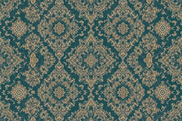 Exquisite Middle Eastern intricate ornamental paper surface