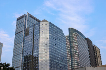 A high-rise office building in the center of Chengdu, China