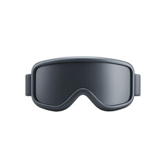 Lab goggles icon on isolated transparent vibrant design science concept