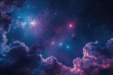 Fototapeta premium Cosmic and Galactic Abstract Background