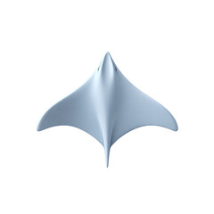 Obraz premium Isolated stingray icon on a transparent vibrant graphic design concept