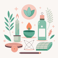 Holistic Health & Alternative Therapy Vector Icons
