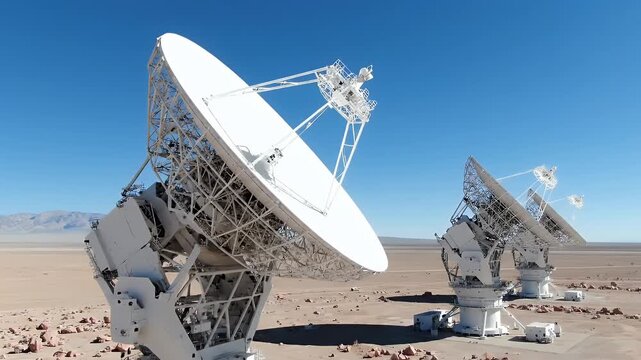 Atacama Large Millimeter Array Time-Lapse: Observing Cosmic Radio Waves with Giant Antennas Under Blue Skies in the High Chilean Desert