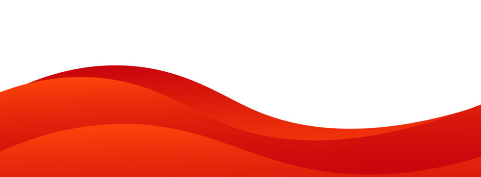 Vector red line background curve element with white space for text and message design, overlapping layers,  esp10,website