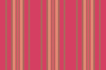 Obraz premium Tcrapbooking fabric vertical texture, indian lines pattern stripe. Sippie textile vector seamless background in red and green colors.