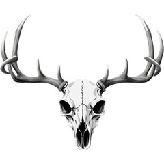 deer head isolated