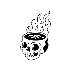 Blue line drawing of a cartoon elephant wearing sunglasses and a cap, dancing