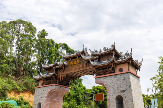 Huanglongxi Ancient Town, Shuangliu District, Chengdu City, Sichuan Province, China