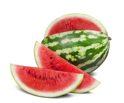 Sliced of watermelon isolated Premium PNG