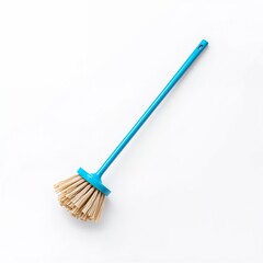 Toilet brush isolated on white background