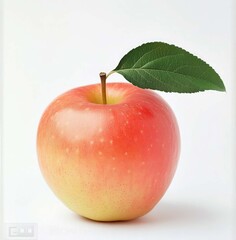 red apple isolated on white background, apple, fruit, red, food, isolated, healthy, fresh, white, leaf, diet, sweet, ripe, delicious, freshness, juicy, nature, green, health, object, organic, vegetari