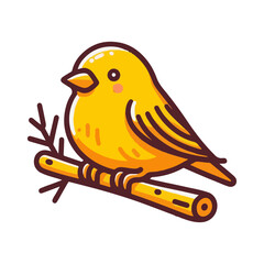 canary illustration design