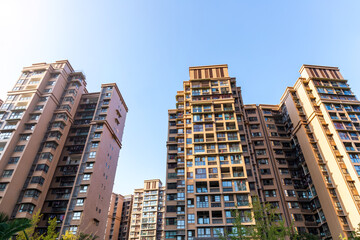 Fototapeta premium High-rise housing buildings in China