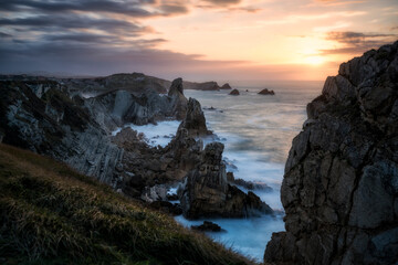 Costa quebrada en Liencres, Cantabria