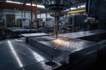 Machining of metal blanks on a lathe using cutting tools and coolant during steel production