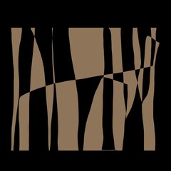 Minimal abstract image for printing. Picture for modern interiors. The picture is painted by hand on a tablet. © neurostructure